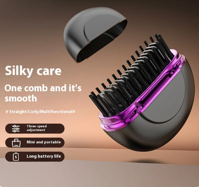 Cordless Straightening Comb: Smooth in Minutes